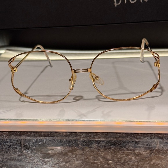 Dior Gold woman’s Glasses - Picture 1 of 3
